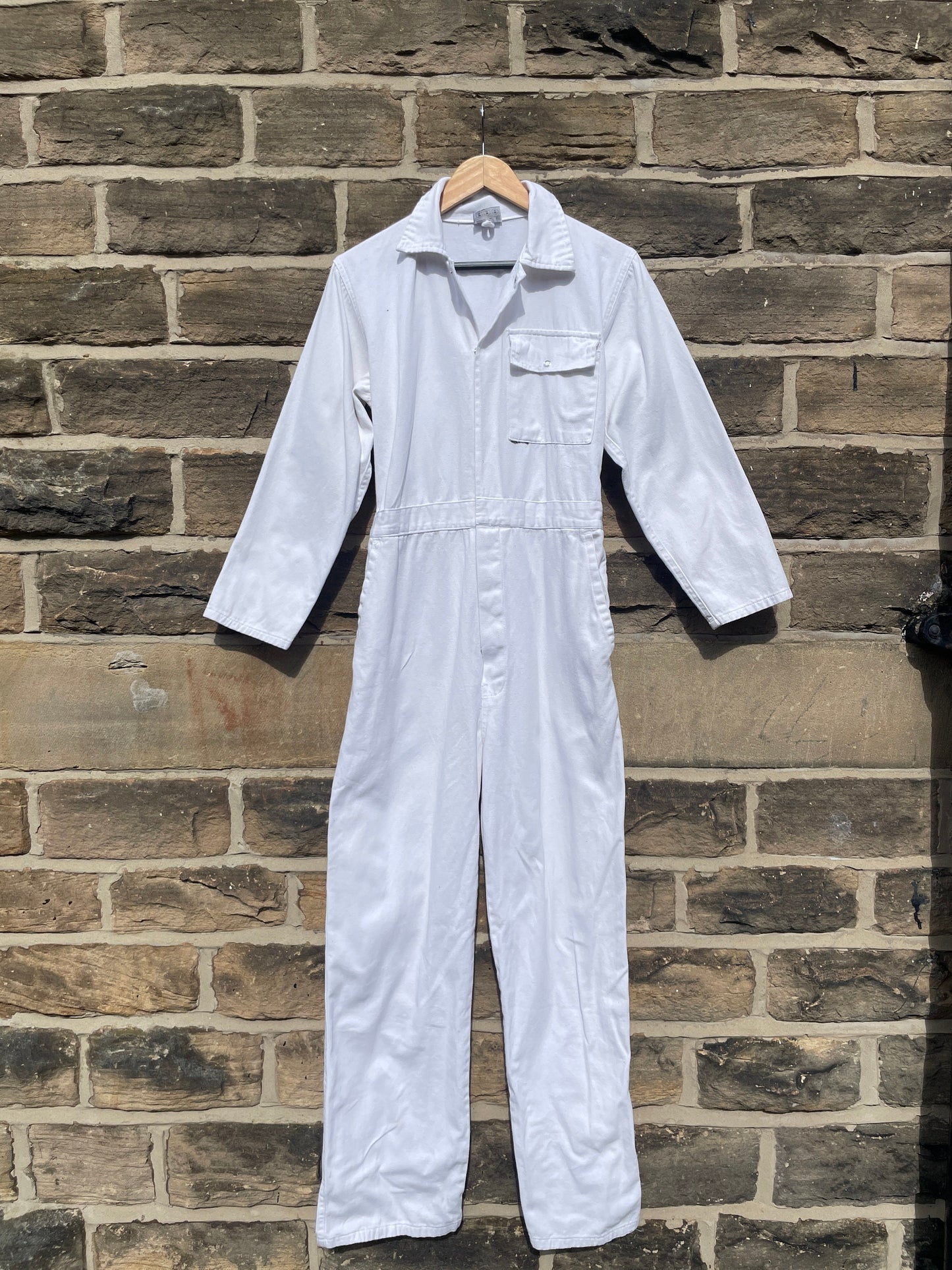 White Boilersuit Coveralls Deadstock