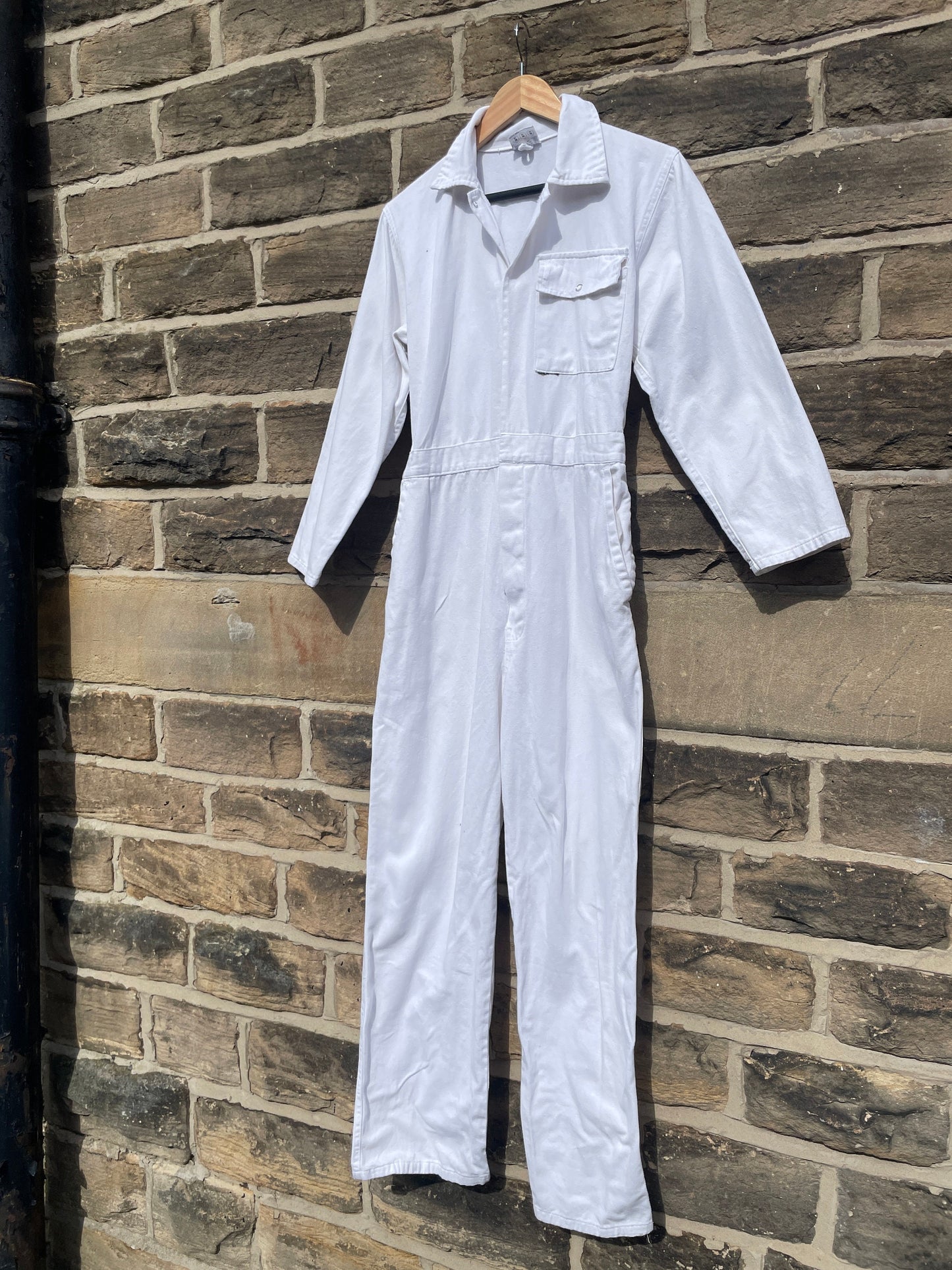 White Boilersuit Coveralls Deadstock