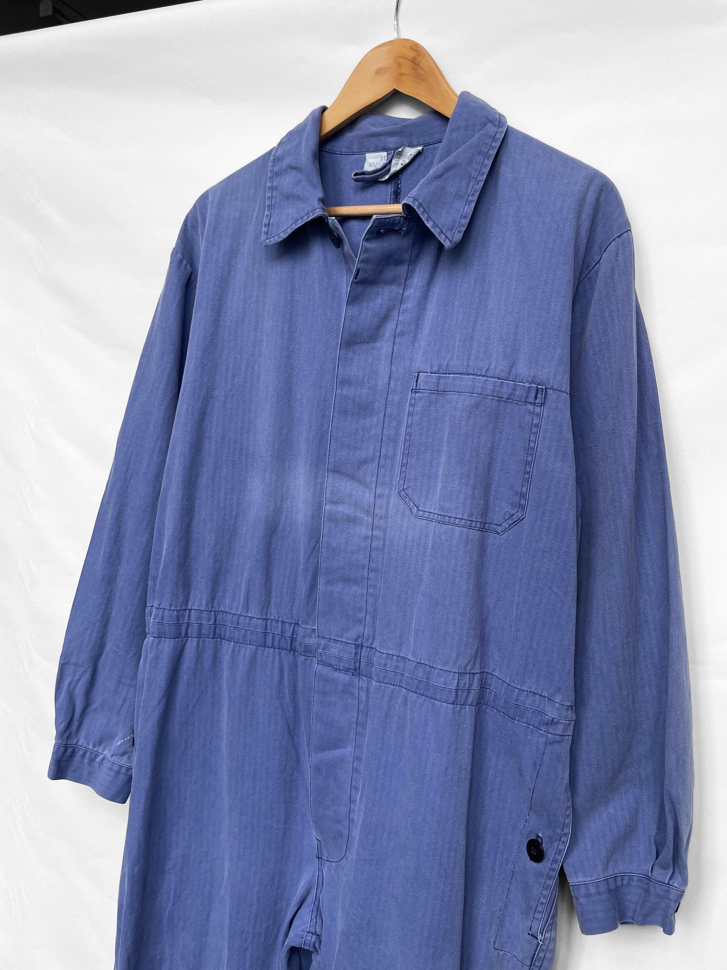 Vintage 90s Workwear Coveralls Herringbone