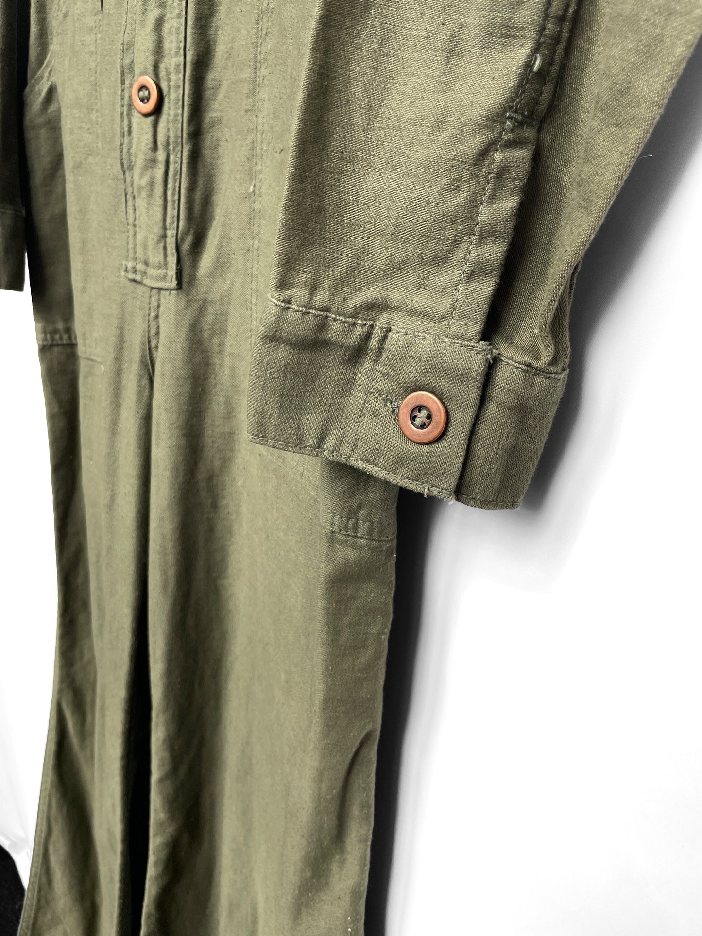 Vintage USA 1960s Flared Boilersuit