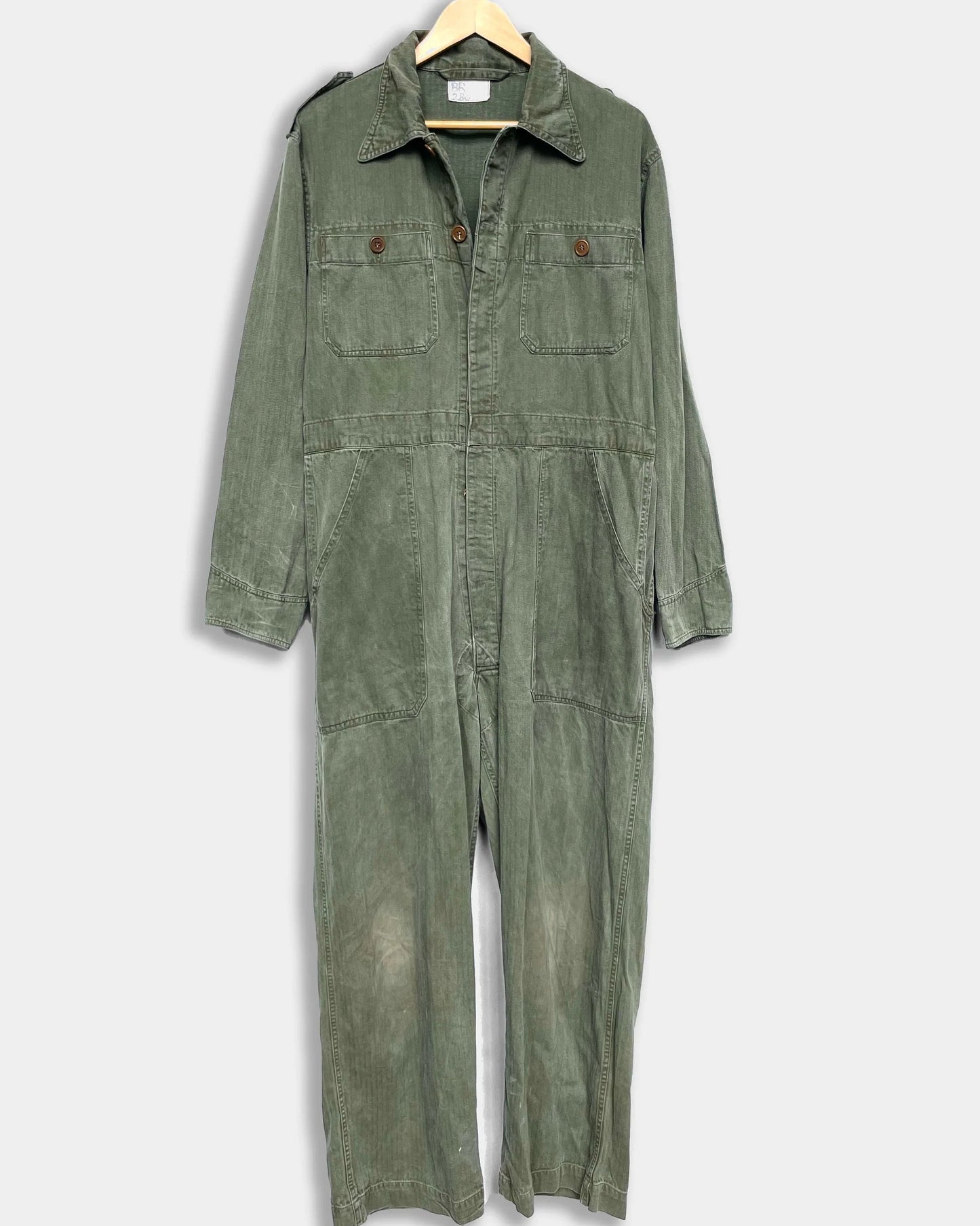 Vintage 1950er Militär Overalls