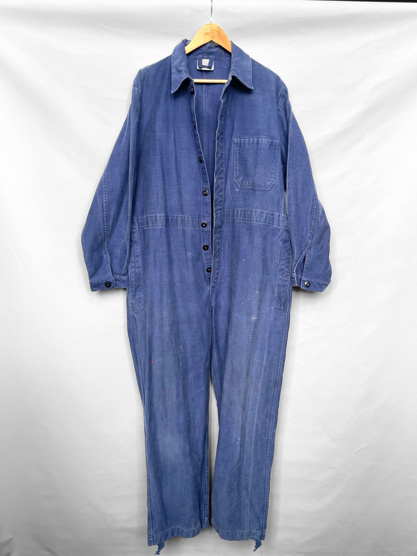 Vintage 80s Workwear Coveralls Moleskin