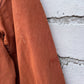 Orangefarbene Vintage-Canvas-Jacke aus den 60er-Jahren