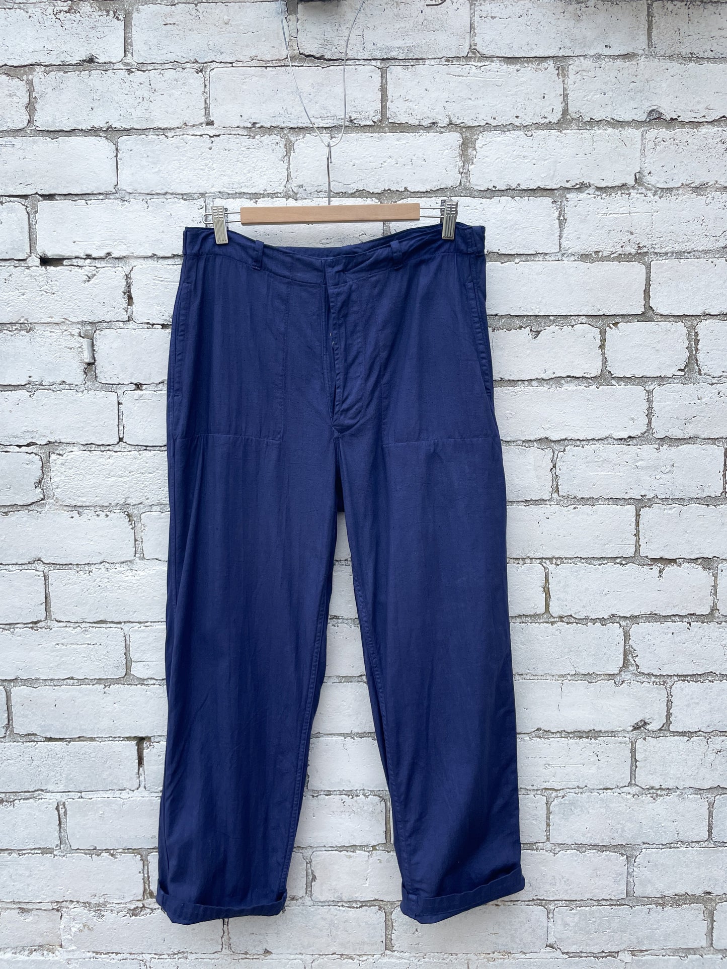 Vintage Gurkha Work Pants Navy Blue