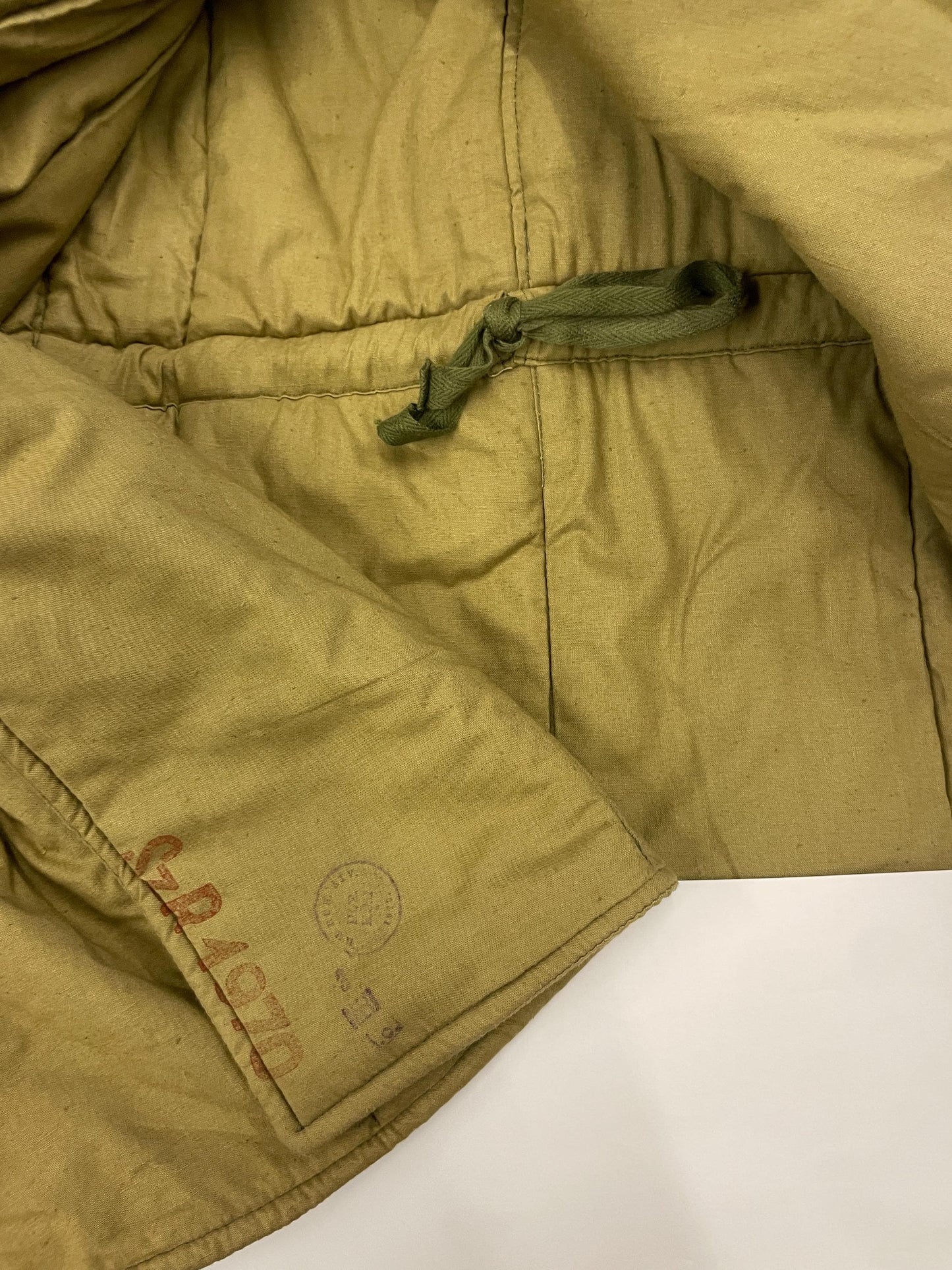 Vintage 1960er Tschechischer Parka Liner