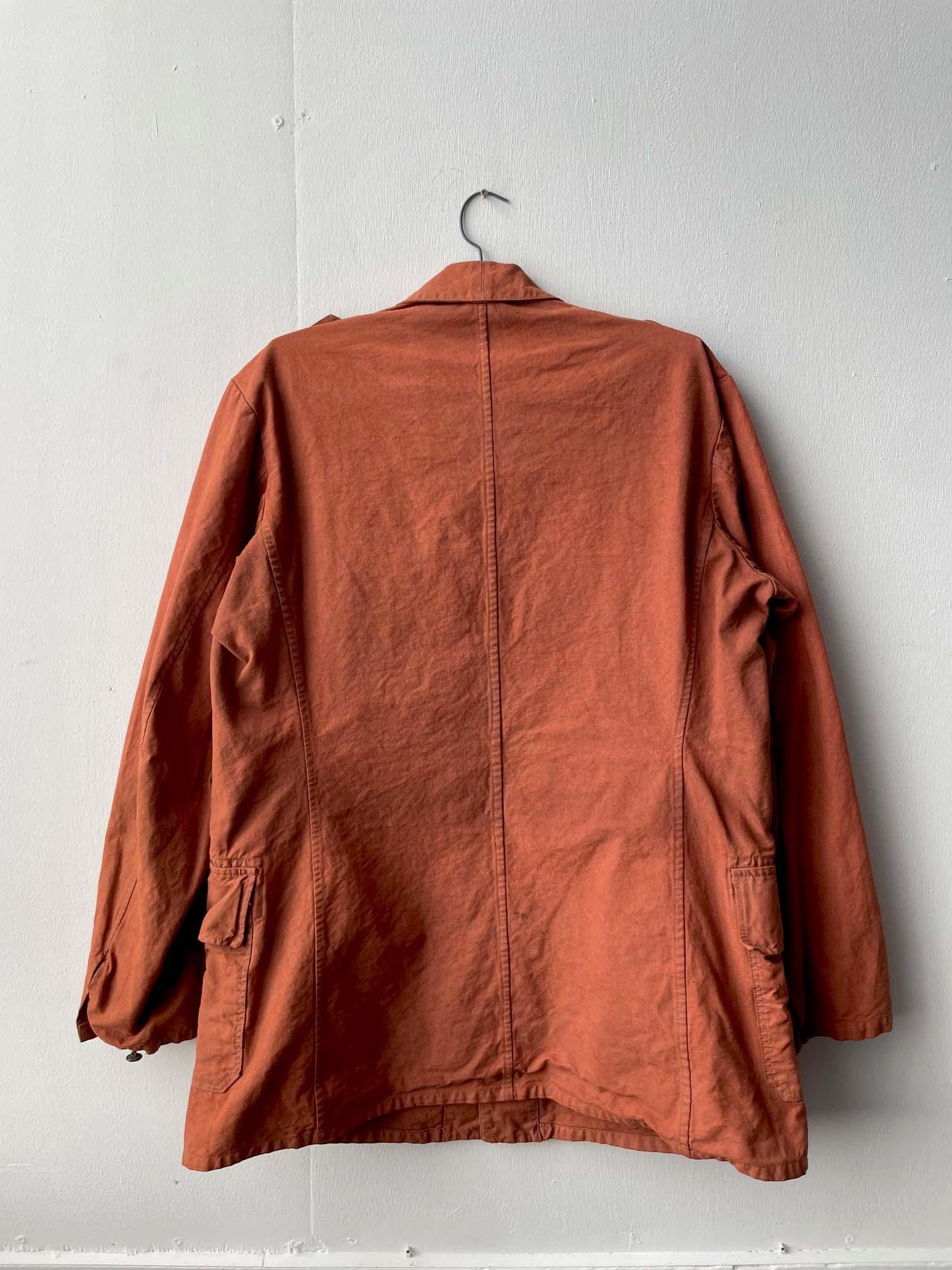 Vintage 60s Orange Canvas Jacket