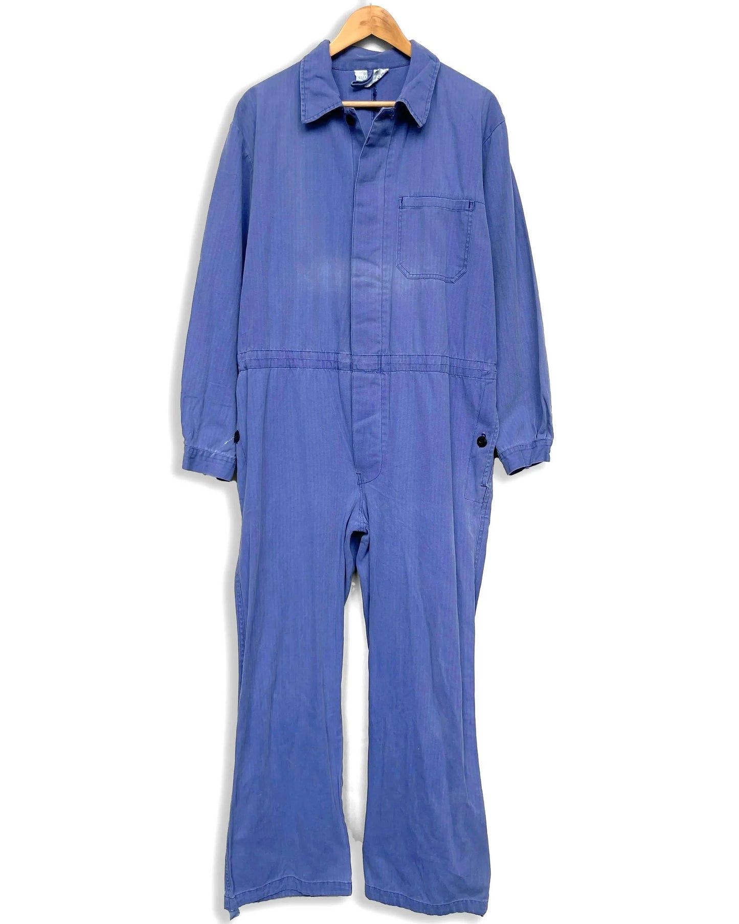 Vintage 90s Workwear Coveralls Herringbone