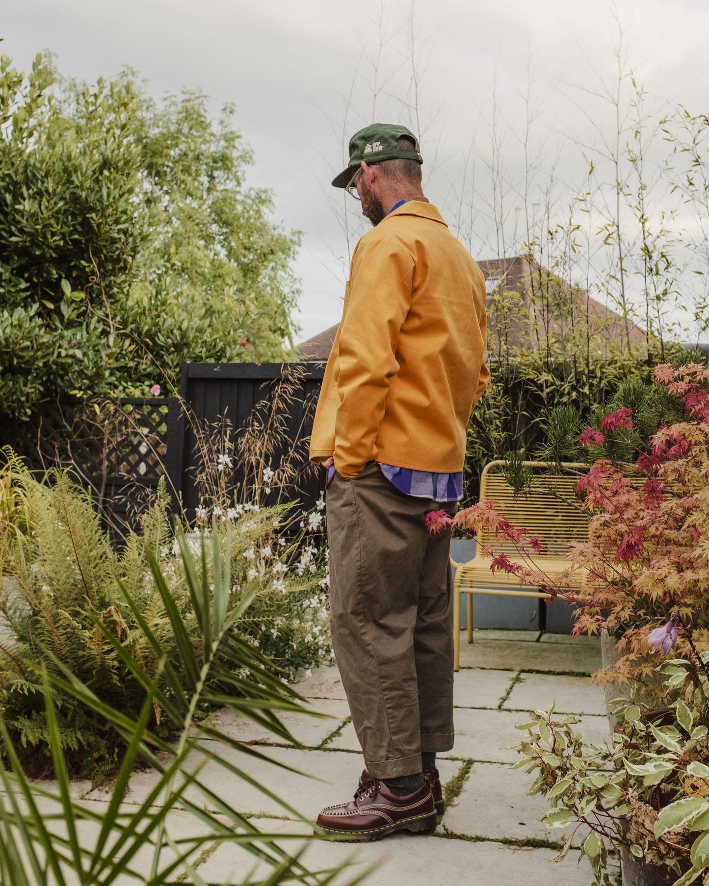 Mustard Workwear Jacket Cotton Canvas