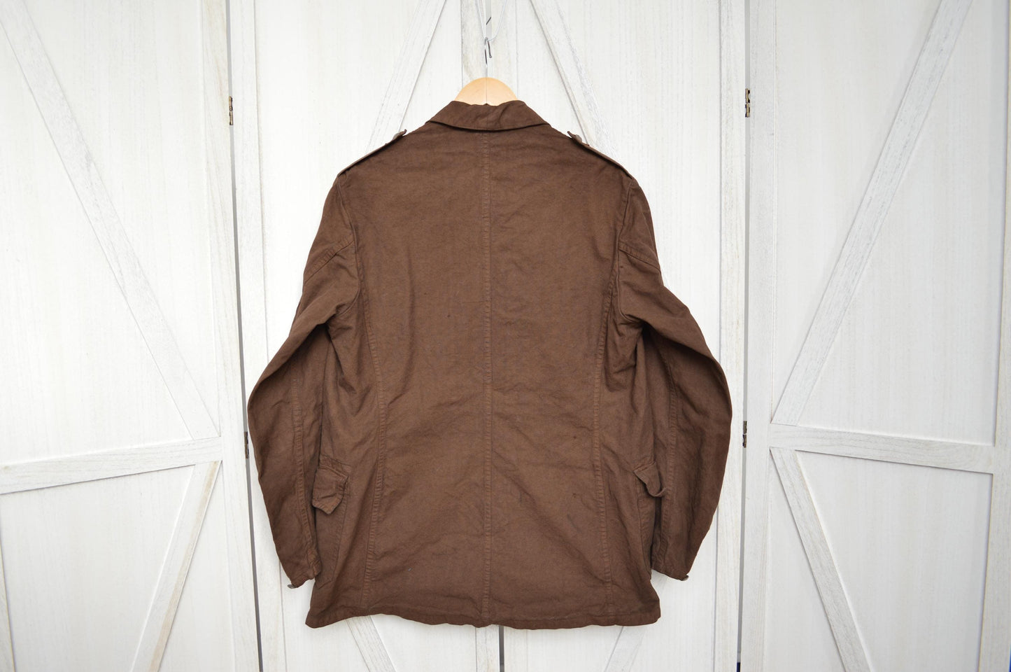 Vintage 60s Brown Canvas Jacket