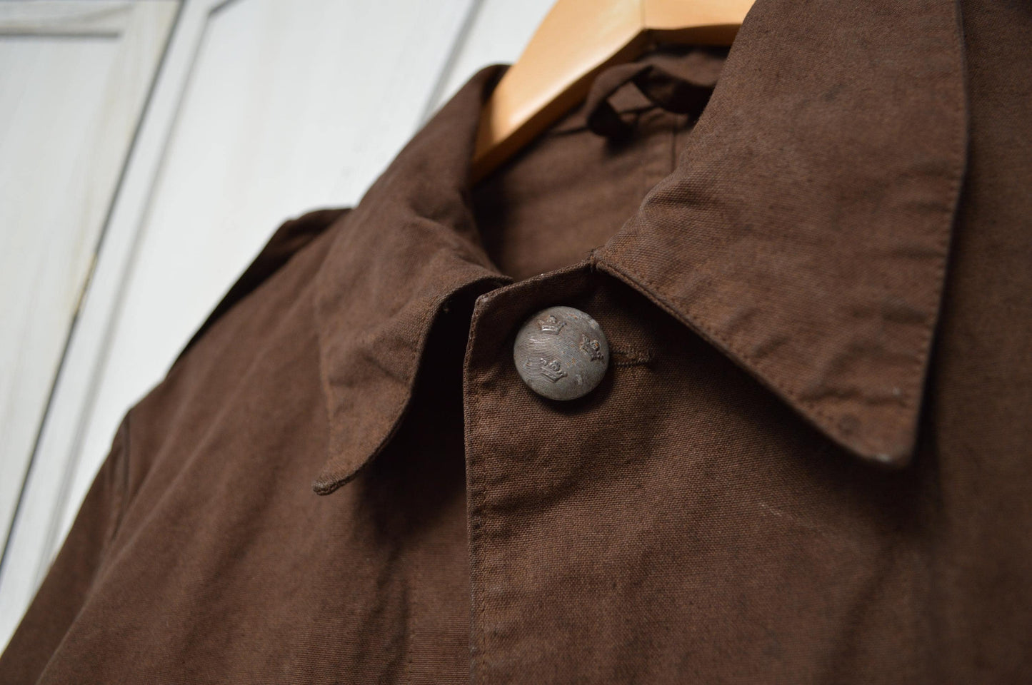 Vintage 60s Brown Canvas Jacket