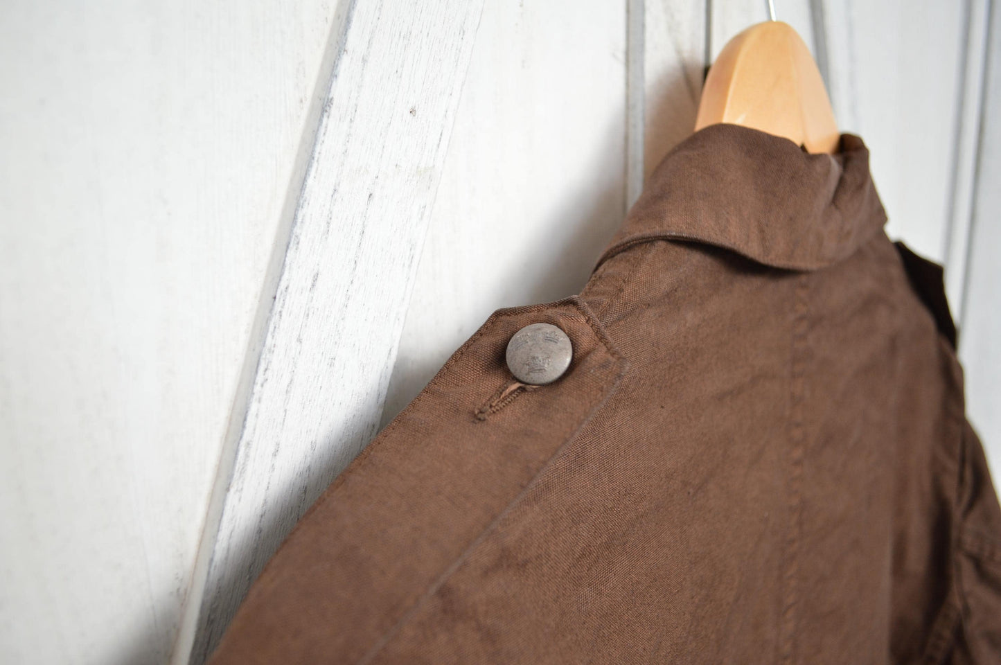 Vintage 60s Brown Canvas Jacket