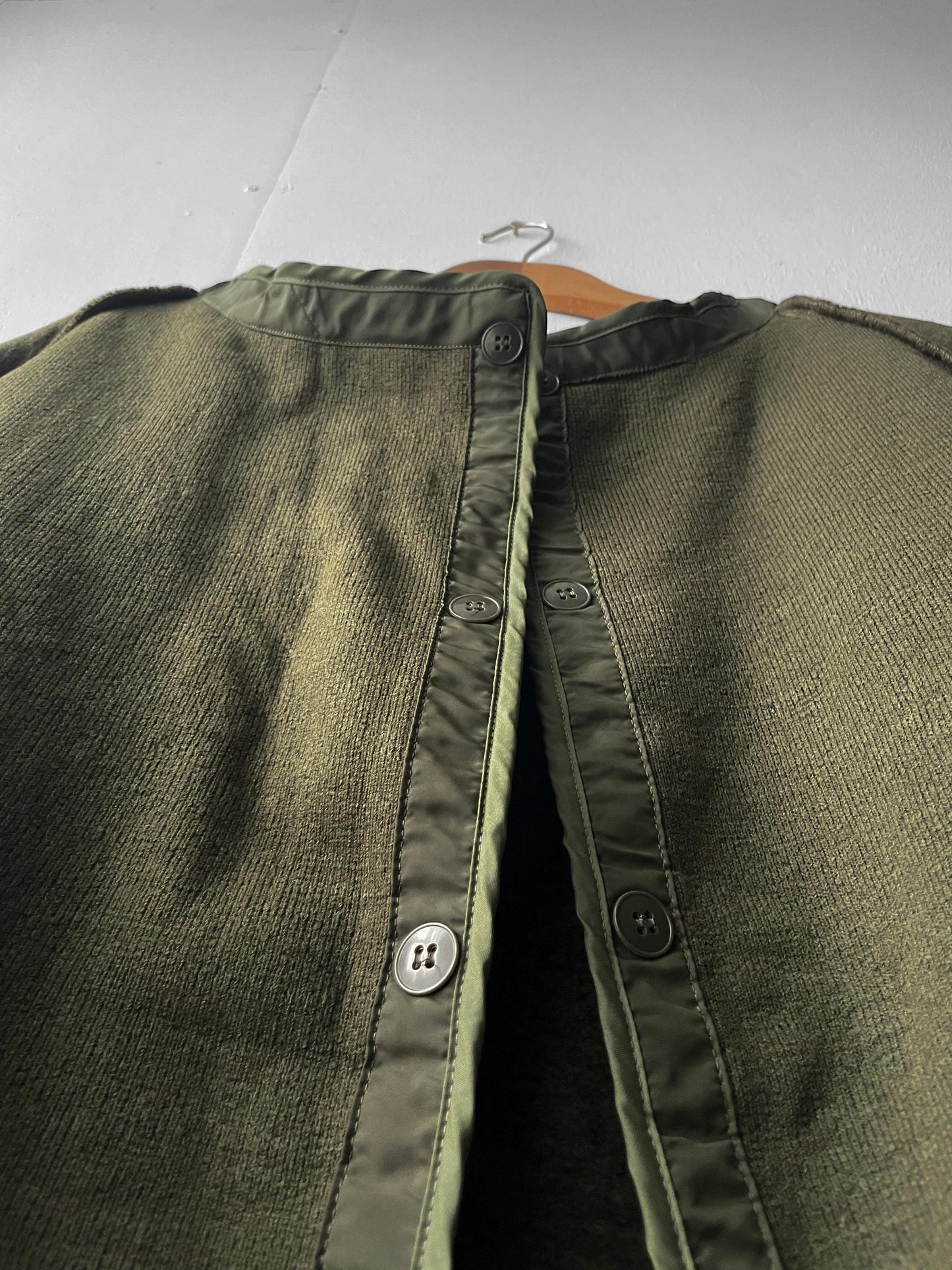 Vintage Fur Liner Military Jacket