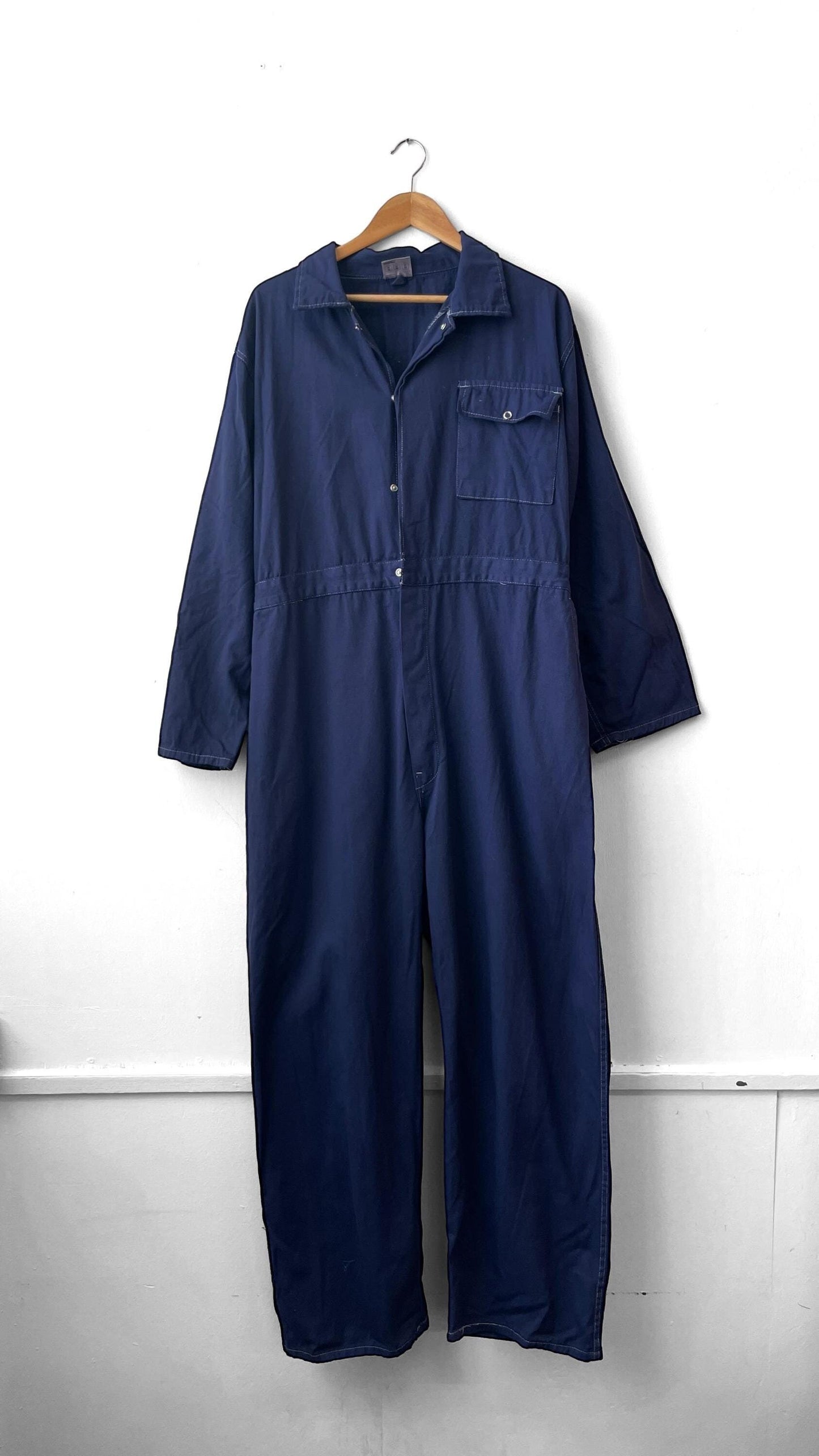 Navy Boilersuit Coveralls Jumpsuit