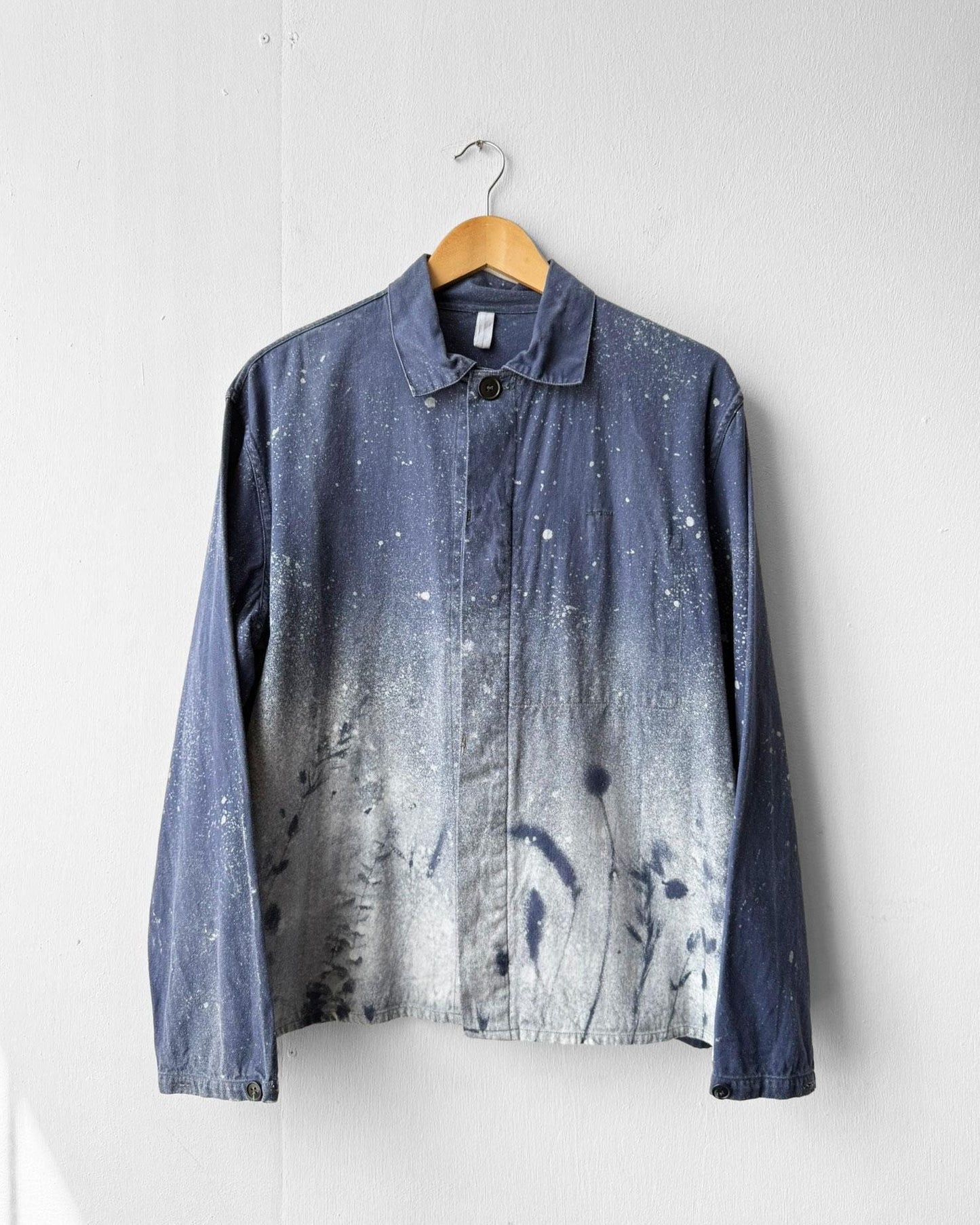 Unique Ghostly Meadow Chore Jacket - L