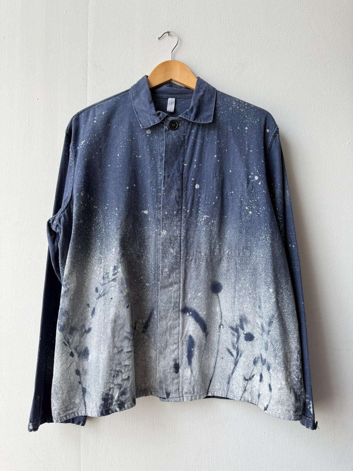 Unique Ghostly Meadow Chore Jacket - L