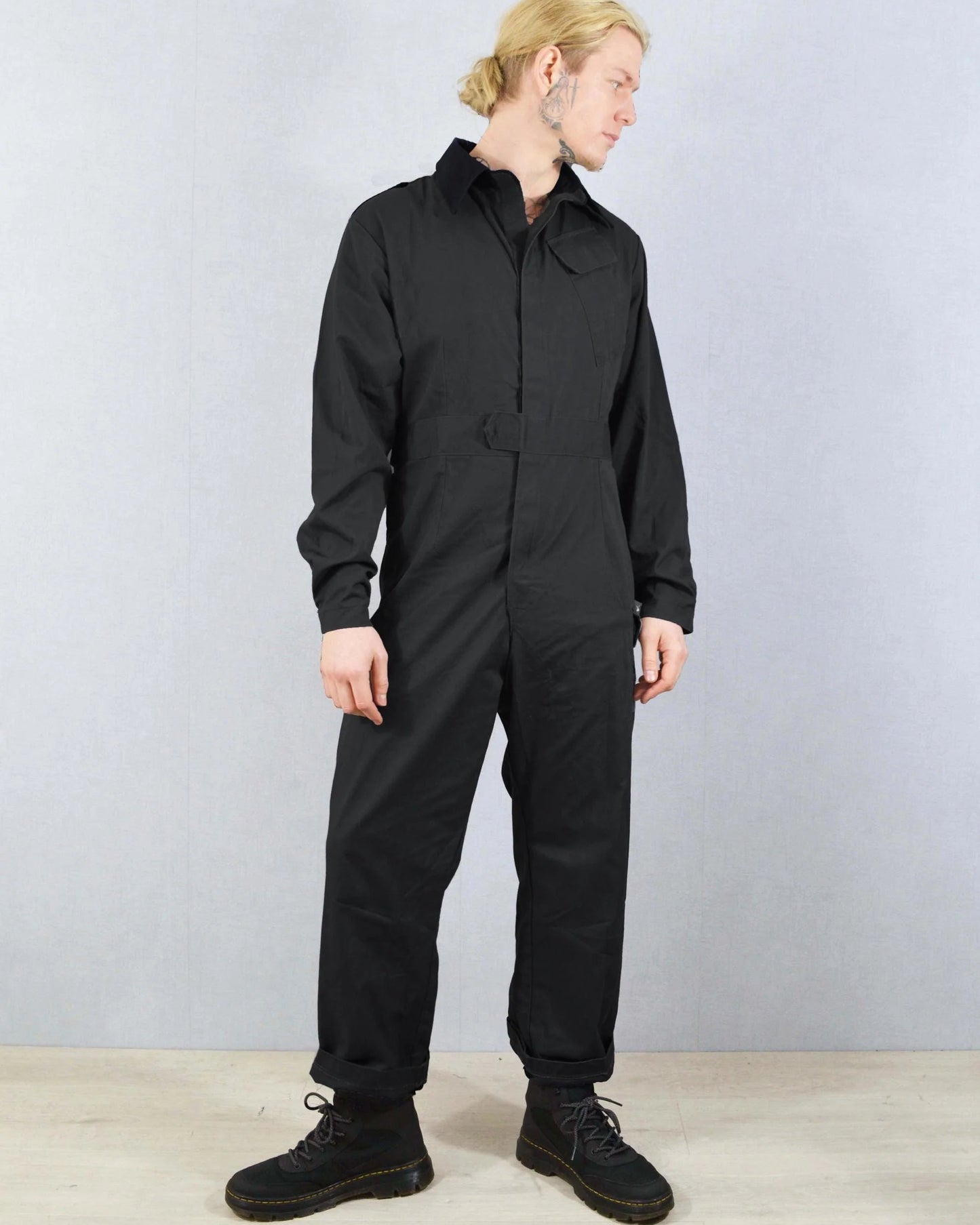 Vintage RAF Charcoal Grey Boilersuit - XL