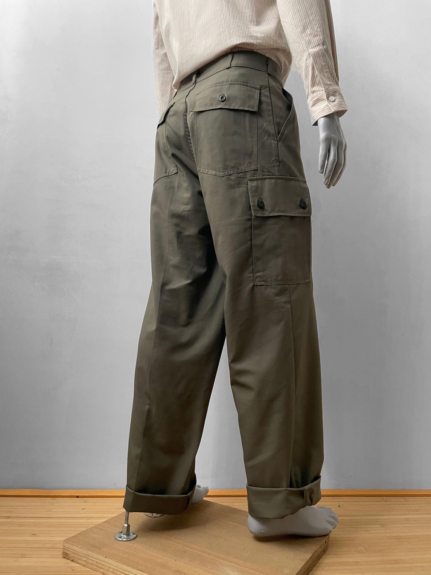 Vintage 1987 European Fatigue Army Pants