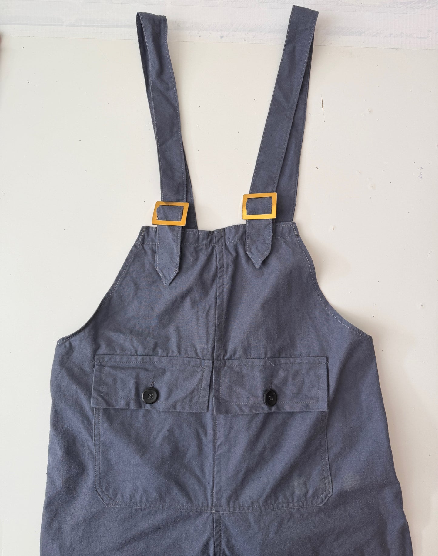 Czech Vintage Cotton Dungarees