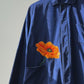 Vintage Embroidered Poppy French Chore Jacket
