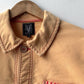 WOLF Moleskin Jacket Reworked Chore Jacket Red Stitch - Medium/Large