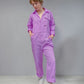 Vintage Jumpsuit Lilac Purple
