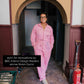 Mono vintage rosa chicle