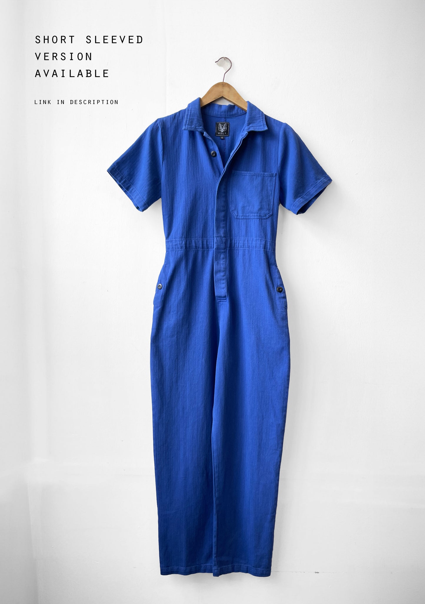 French Workwear Coveralls Herringbone