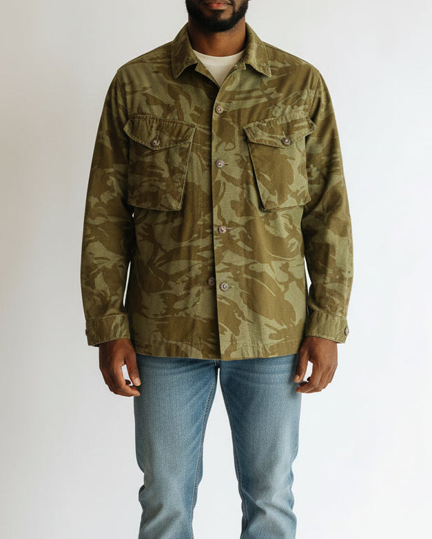 Vintage British Camo Shirt Green