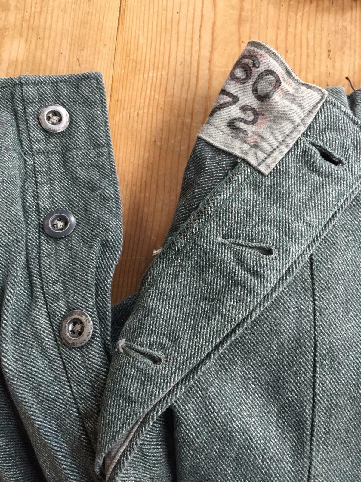 Vintage Denim 1960s Swiss Work Pants