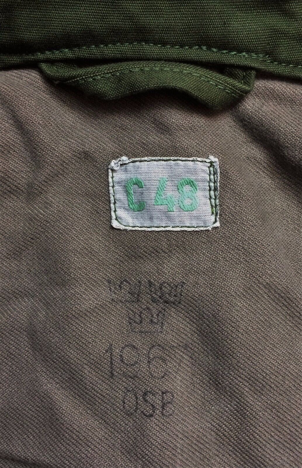 Vintage Swedish M59 Army Jacket