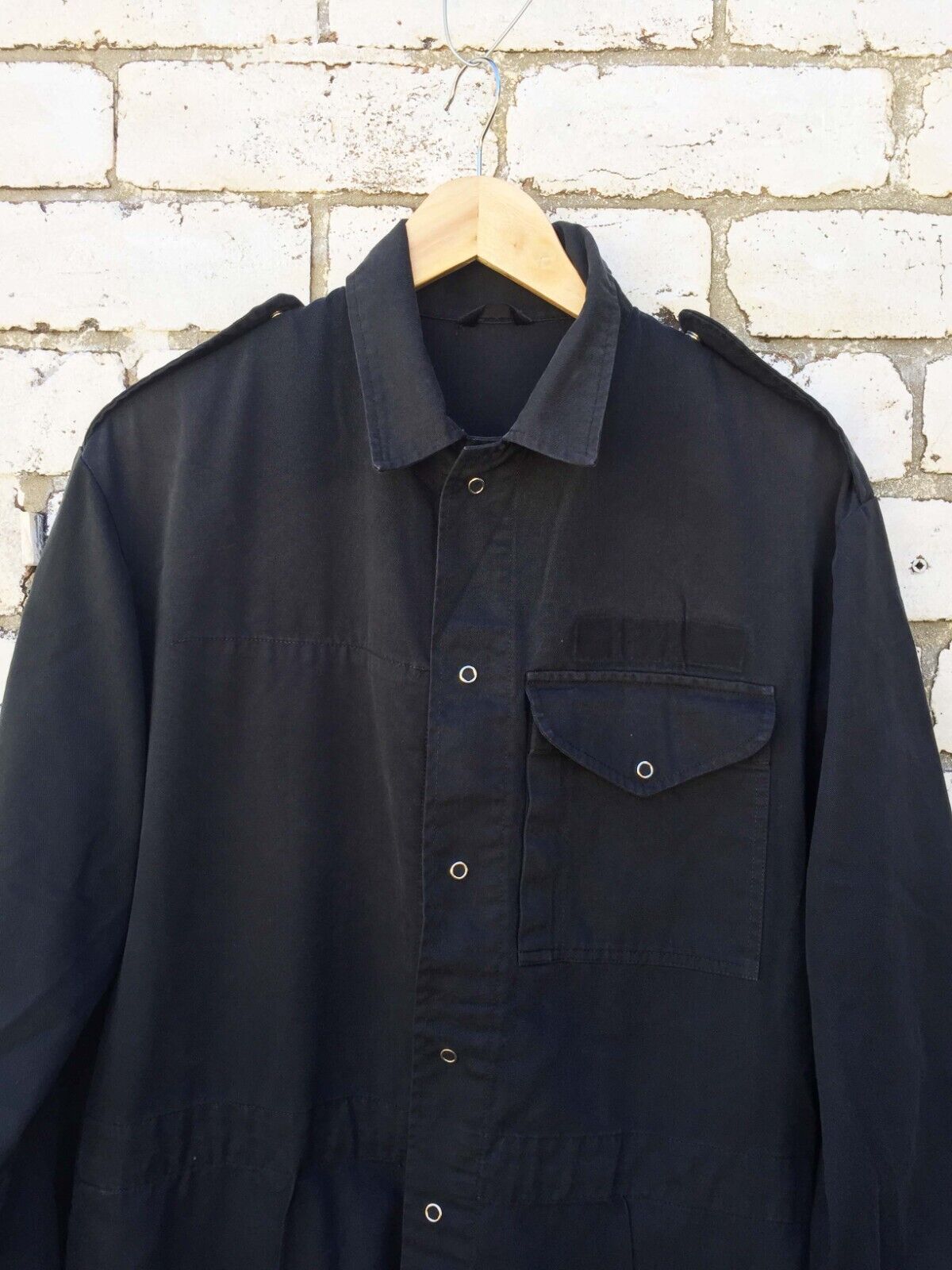 Vintage Black Military Boilersuit