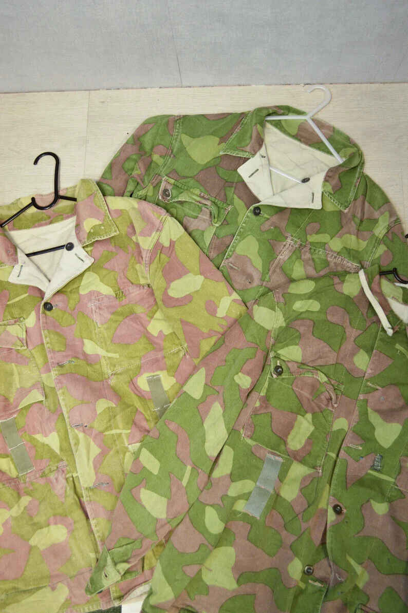 Faded Vintage Finnish Reversible Camo Jackets