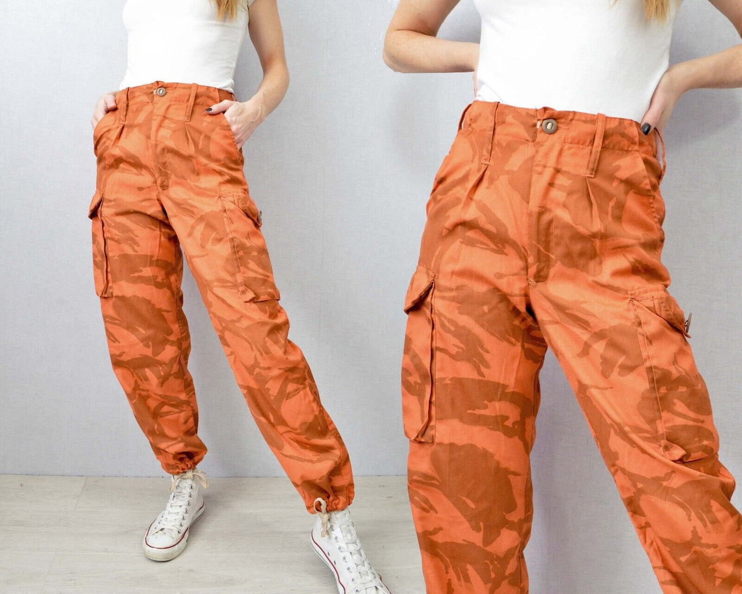 British Orange Camo Pants