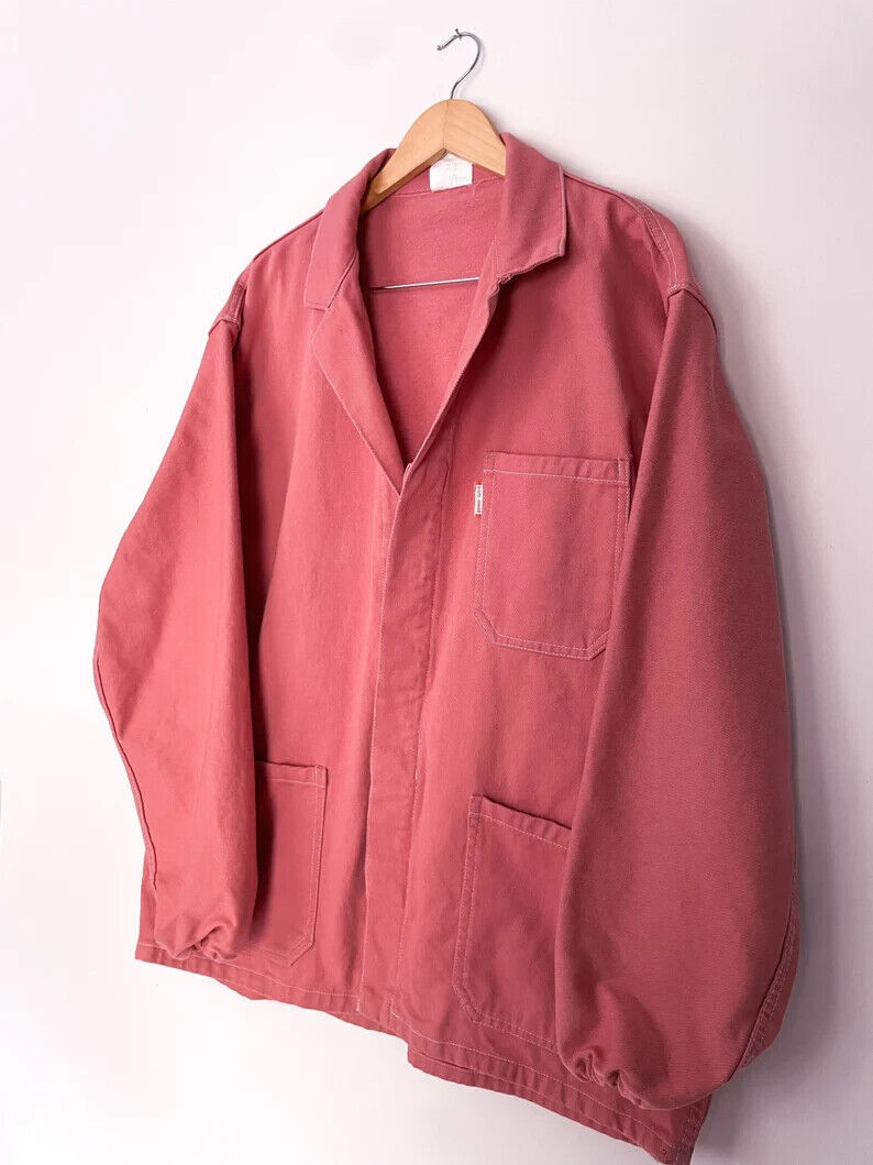 Vintage Chore Jacket Pink