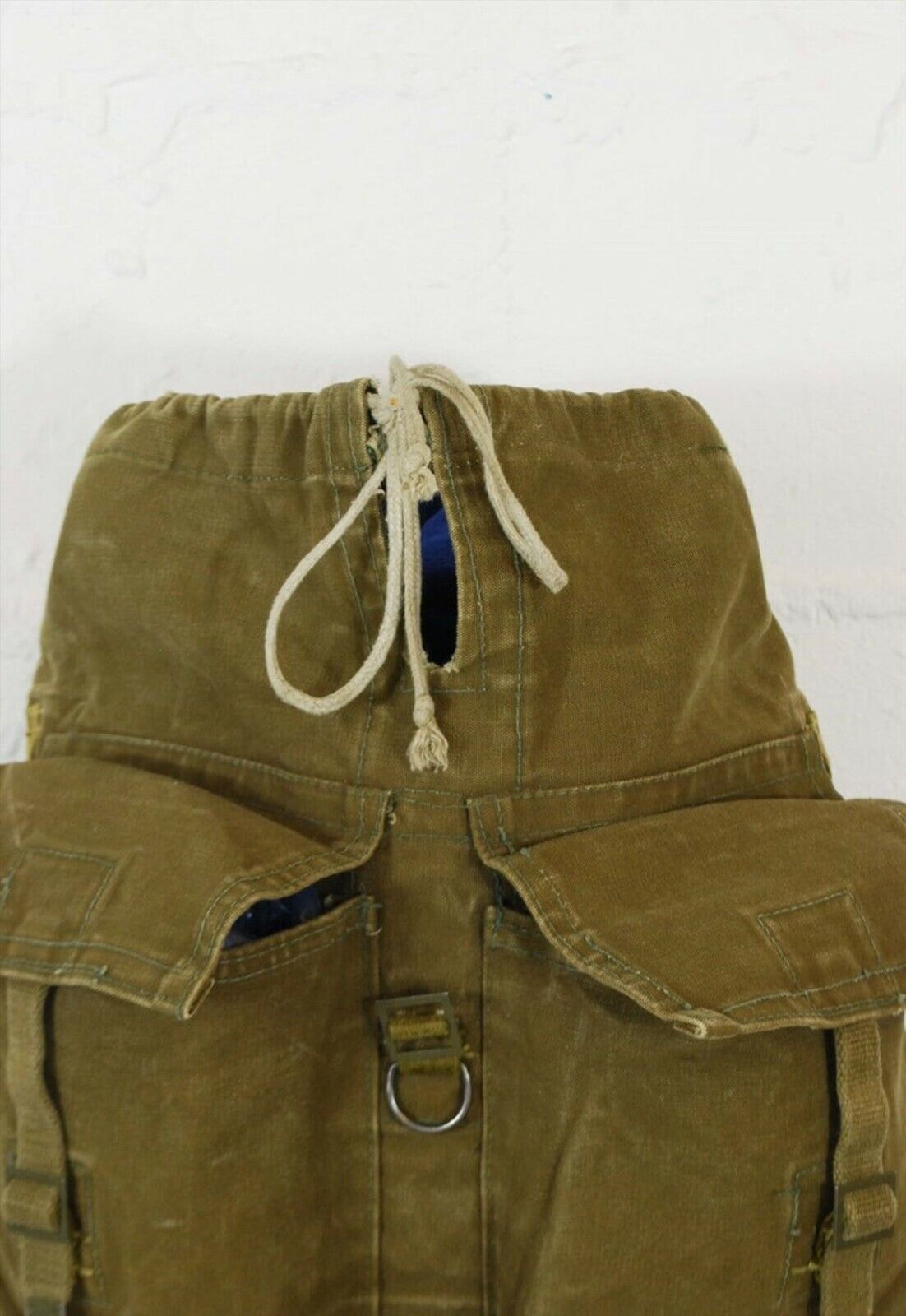 Vintage 60er Jahre Canvas Rucksack 