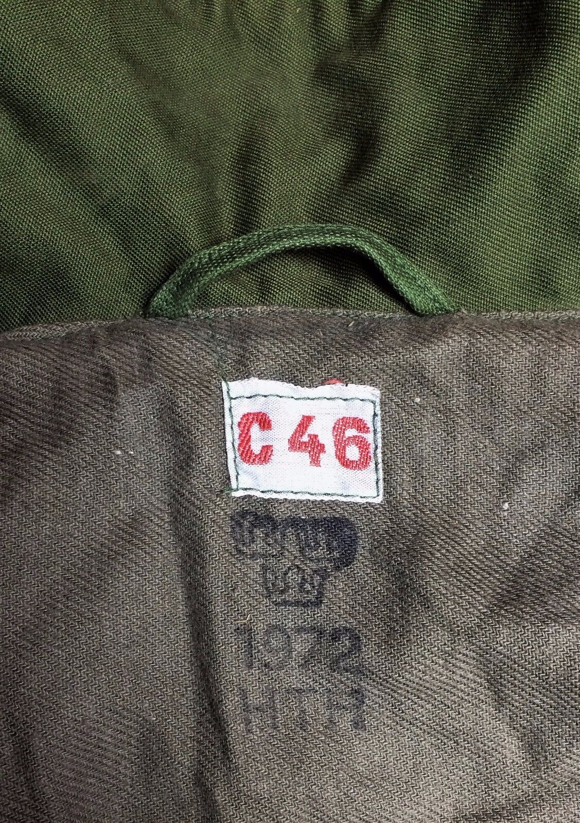 Vintage Swedish M59 Army Jacket