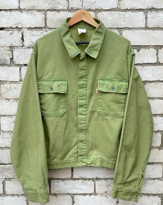 Vintage Heavy Cotton Workwear Jacket
