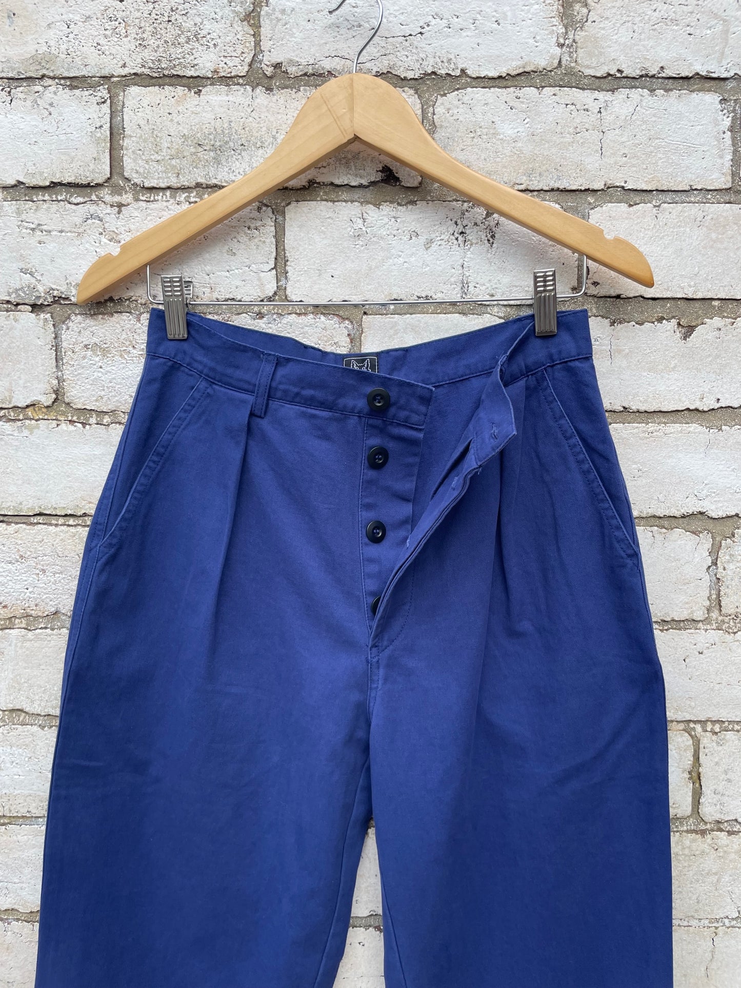 French Work Pants Navy Blue
