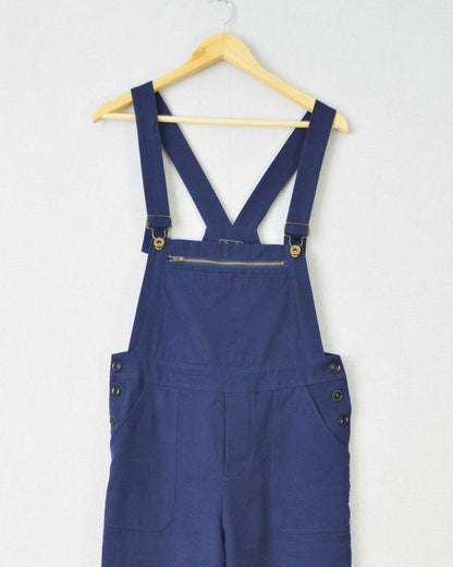 French Workwear Dungarees Cotton