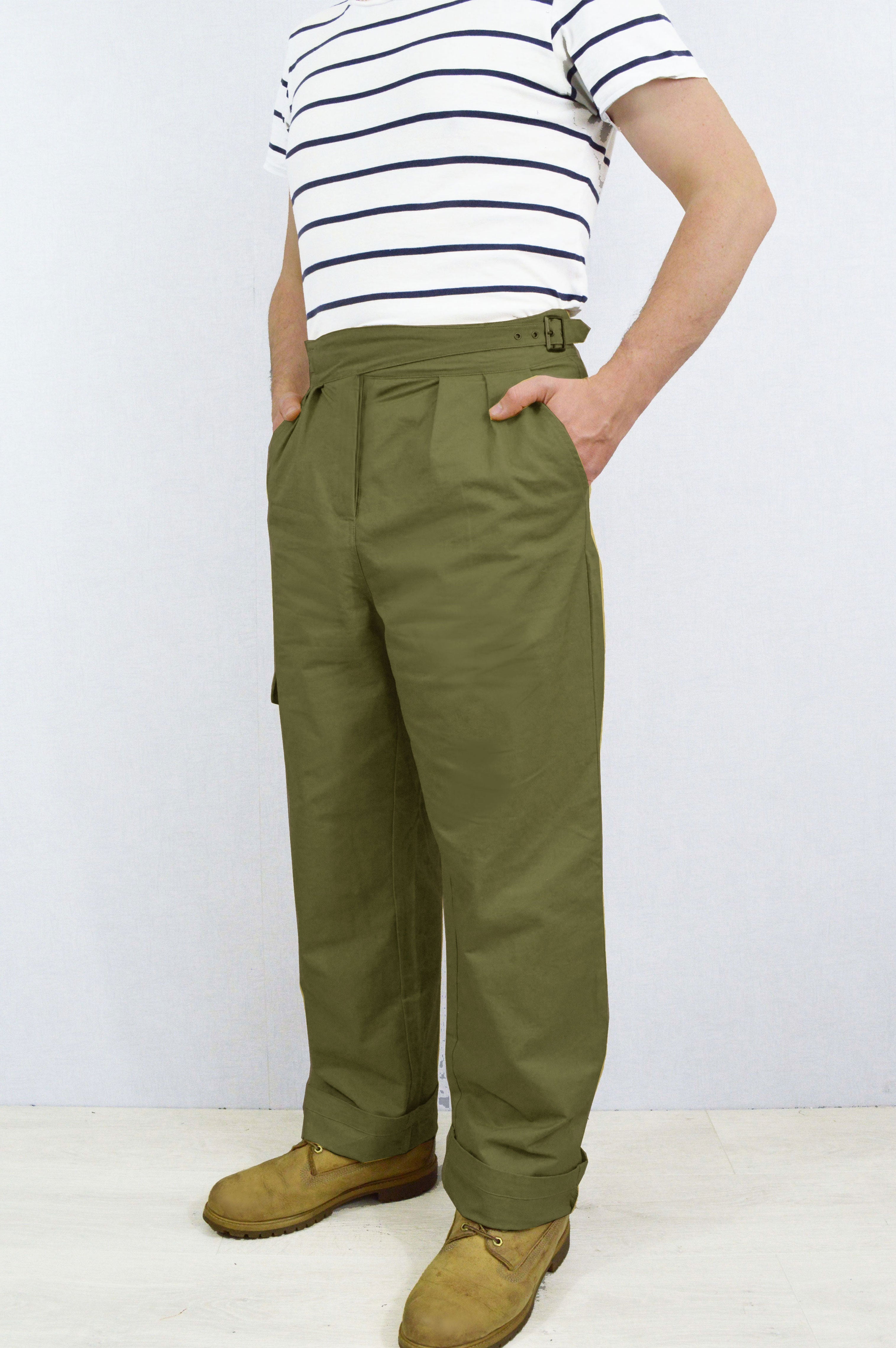 High Waisted Gurkha Pants – Wolf Clothing Collective Ltd