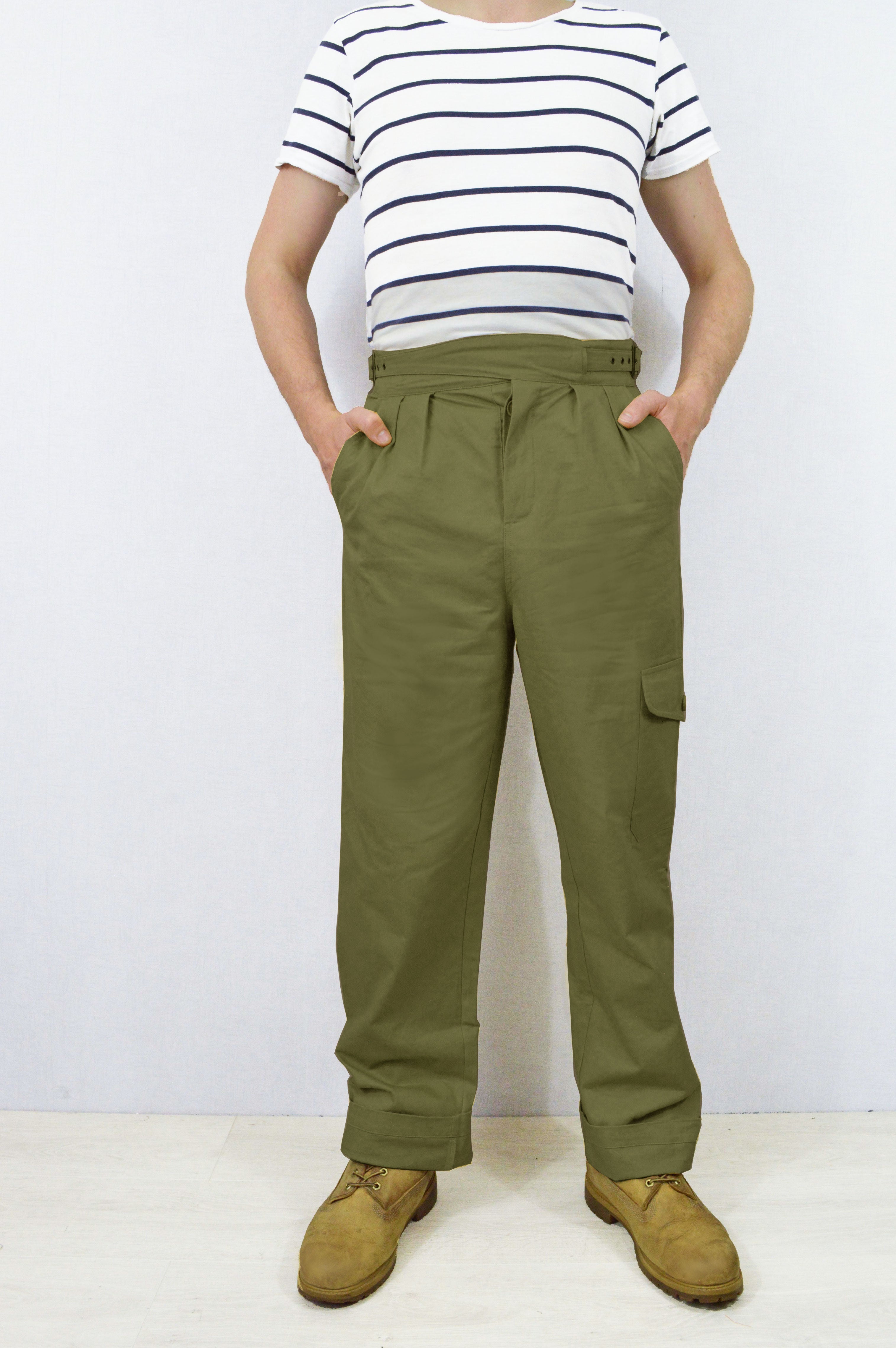 Tan high 2024 waisted pants