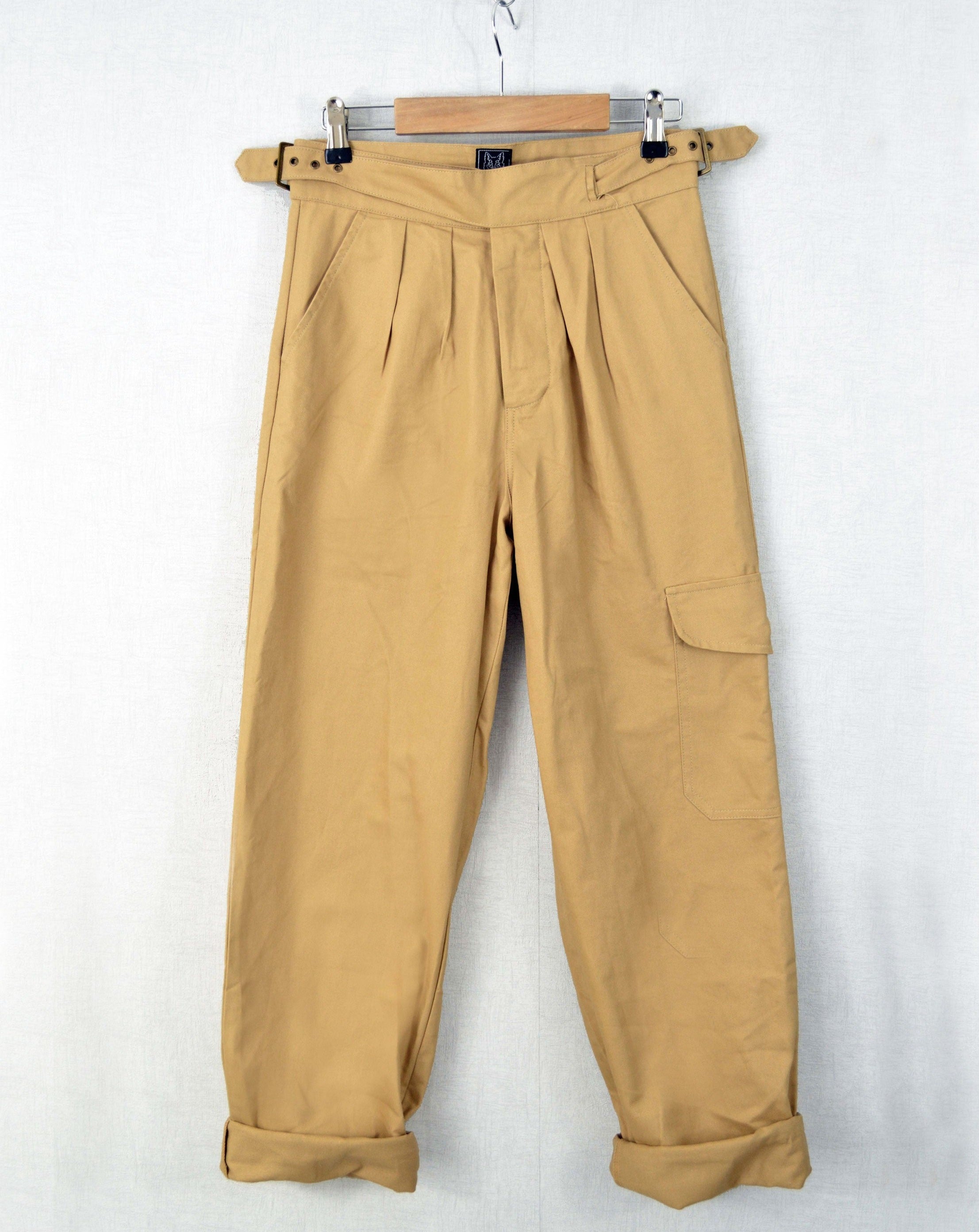 High Waisted Gurkha Pants