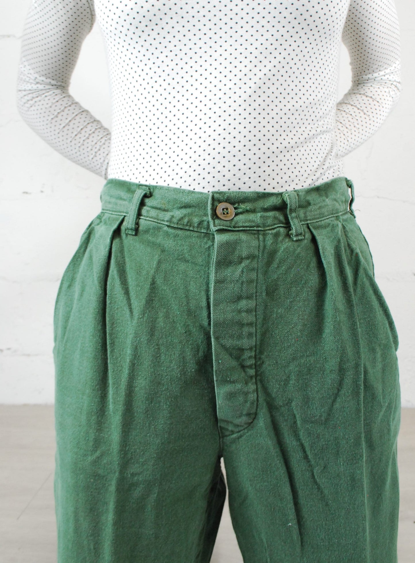 Vintage Mens 60s Swedish Chore Pants