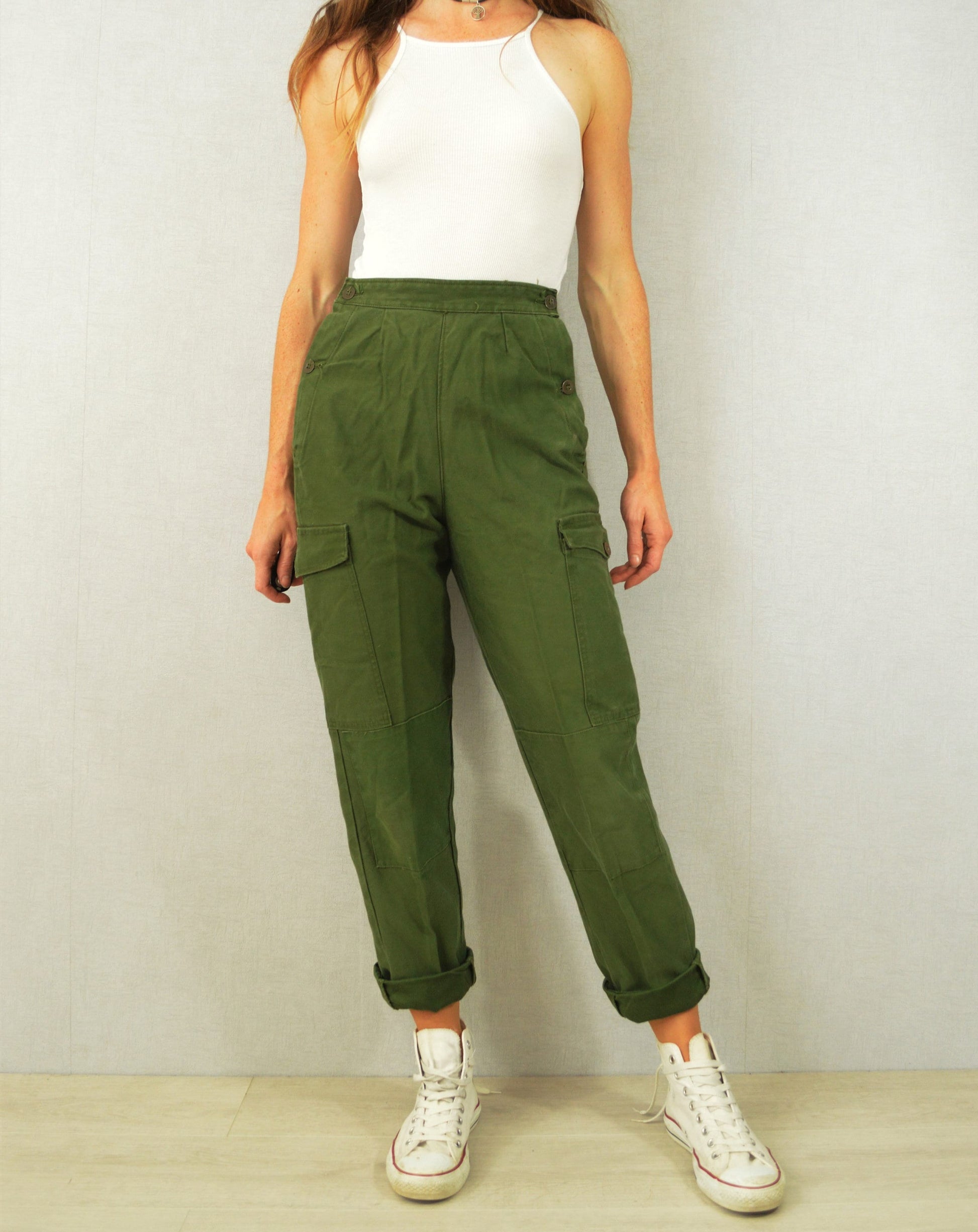 Vintage 80s French High Waisted Trousers – Wolf Clothing Collective Ltd