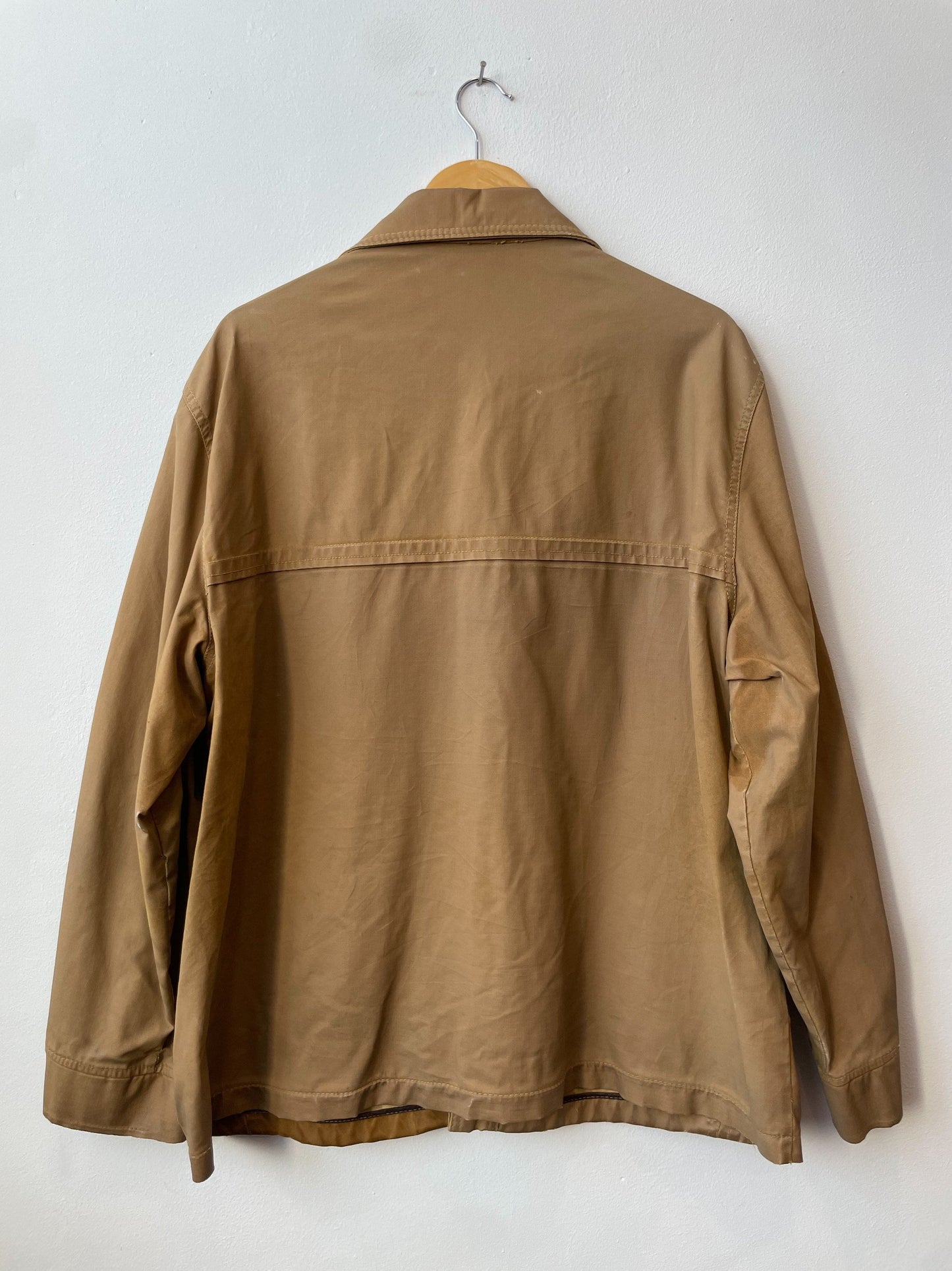 Vintage 1970s Leather Hunting Jacket