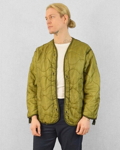 Vintage M65 Military Quilted Liner